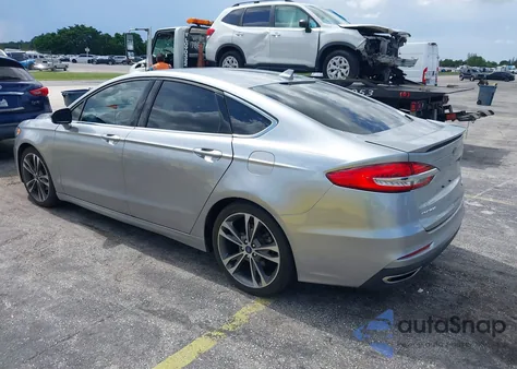 2020 Ford Fusion Titanium from USA, damaged, VIN 3FA6P0D95LR199443